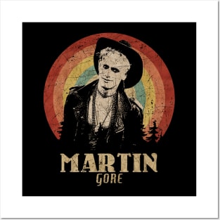 Retro Sunset Martin Gore Posters and Art